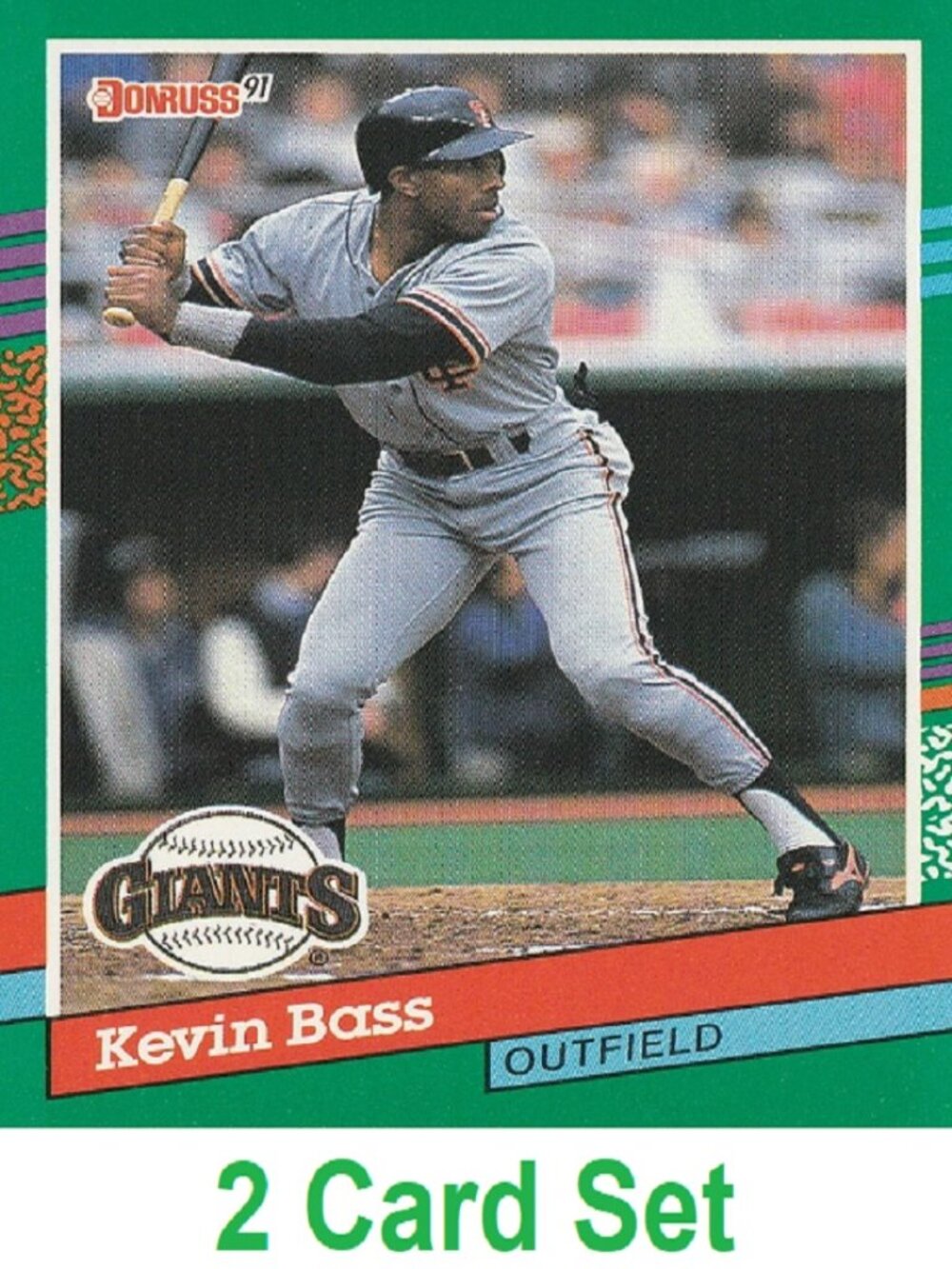 Kevin Bass Baseball Card Collection